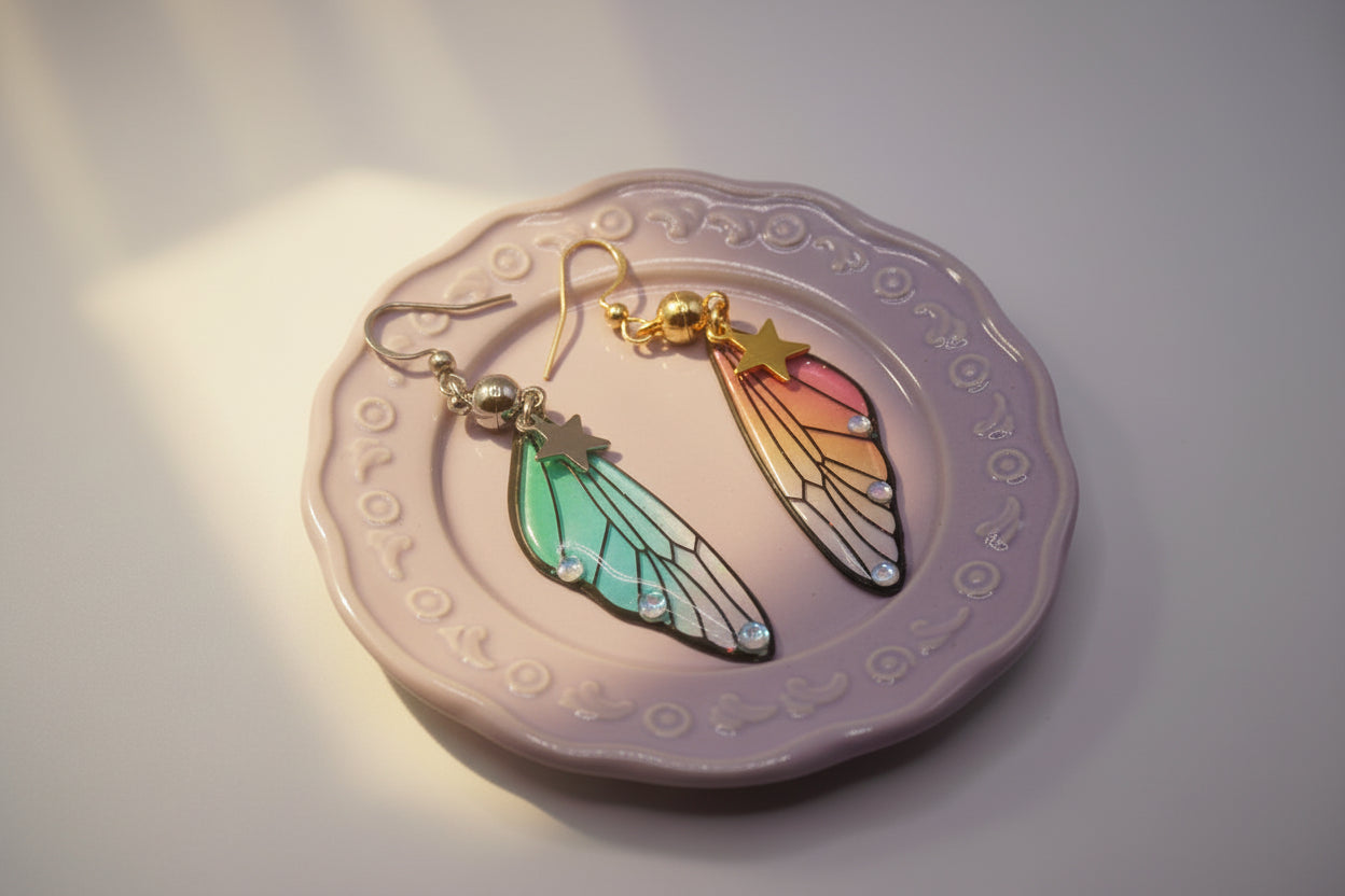 Forest Gathered Wing Charms