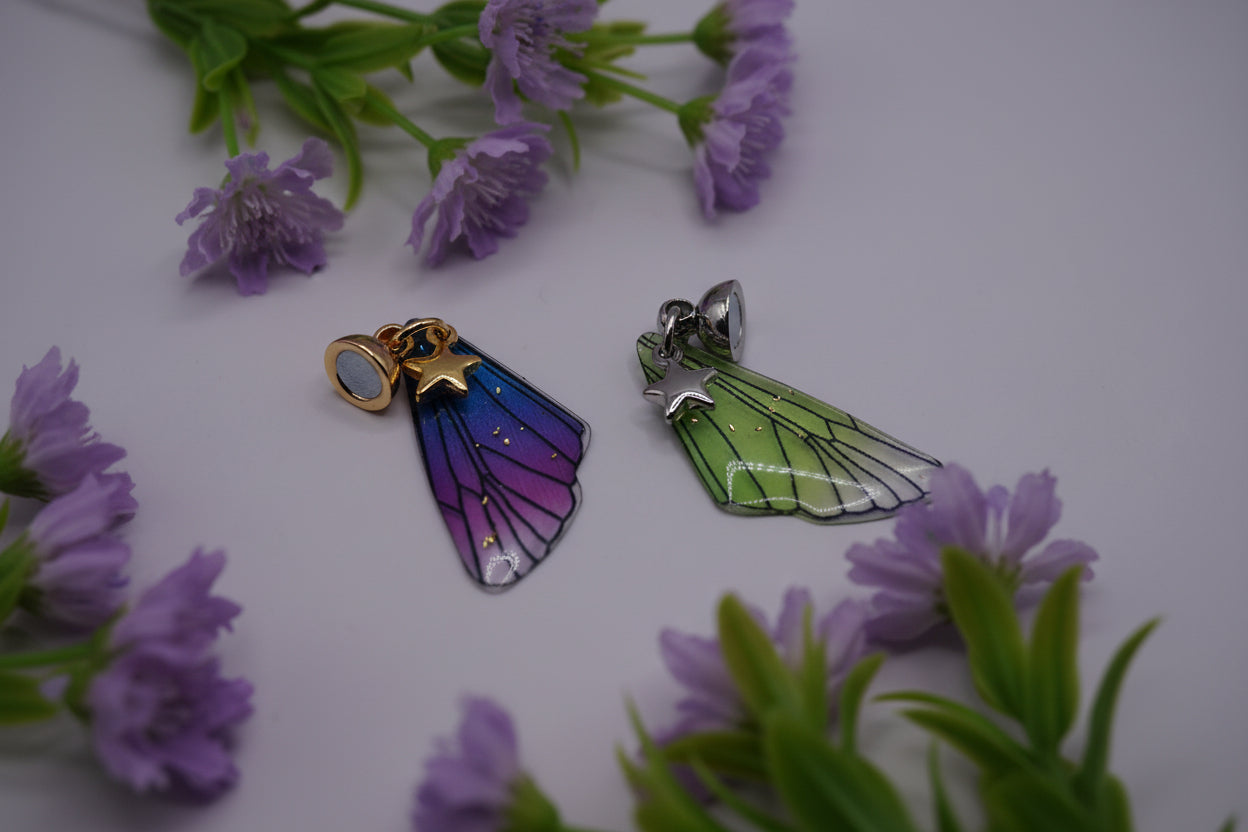 Forest Gathered Wing Charms