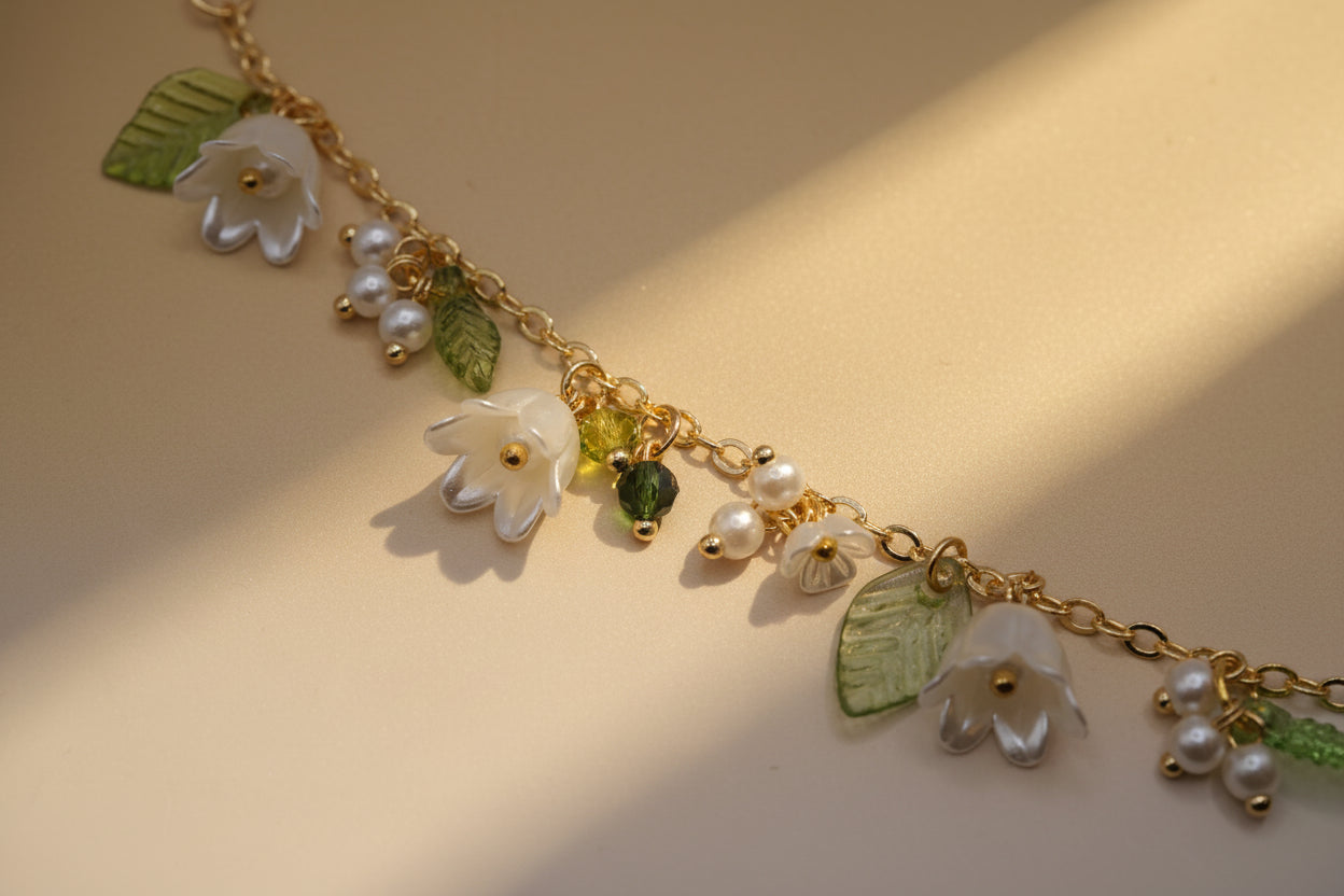 (PRE ORDER) Lily of the Valley Dainty Chain
