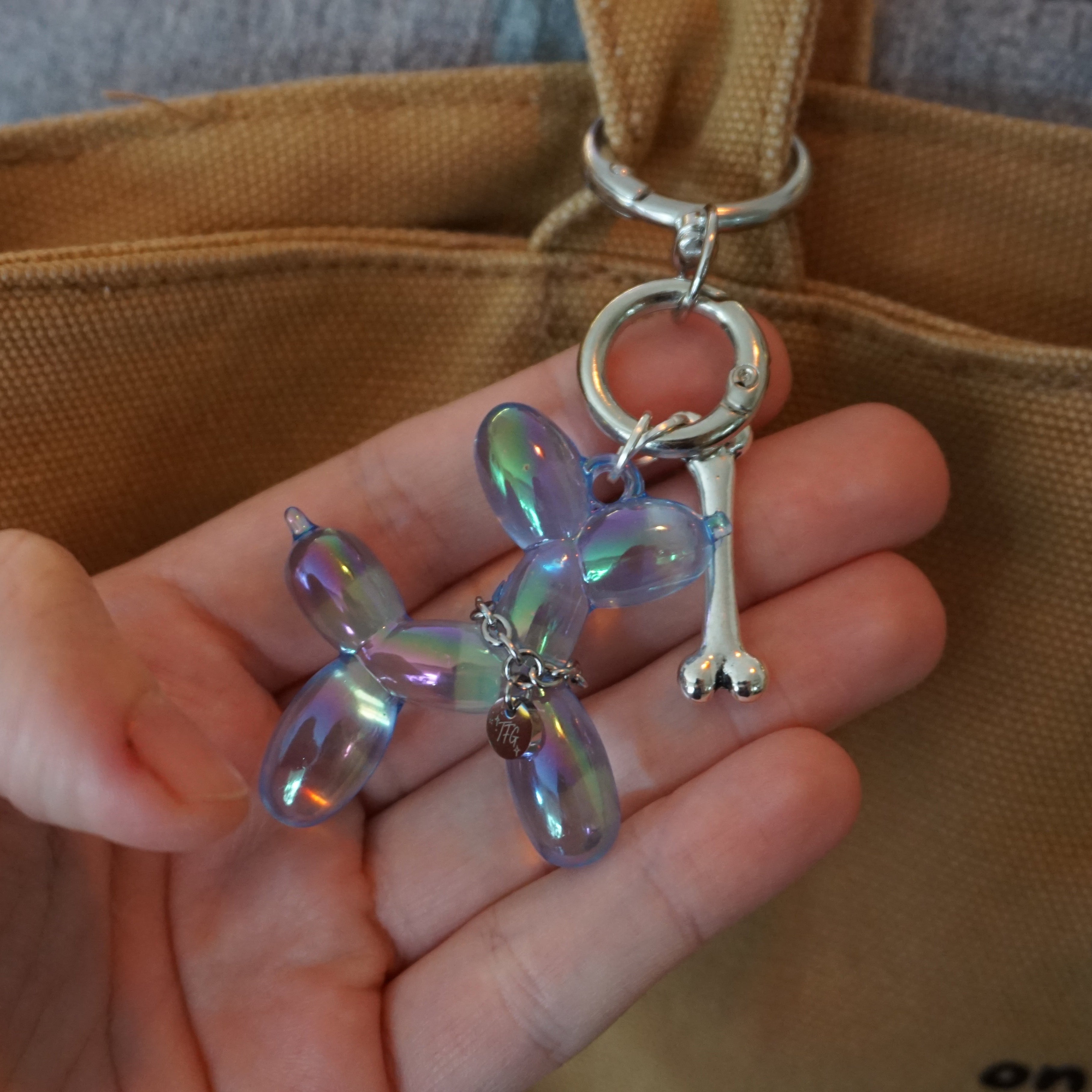 Frame Game Fido (Bag Charm) (Silver Only)