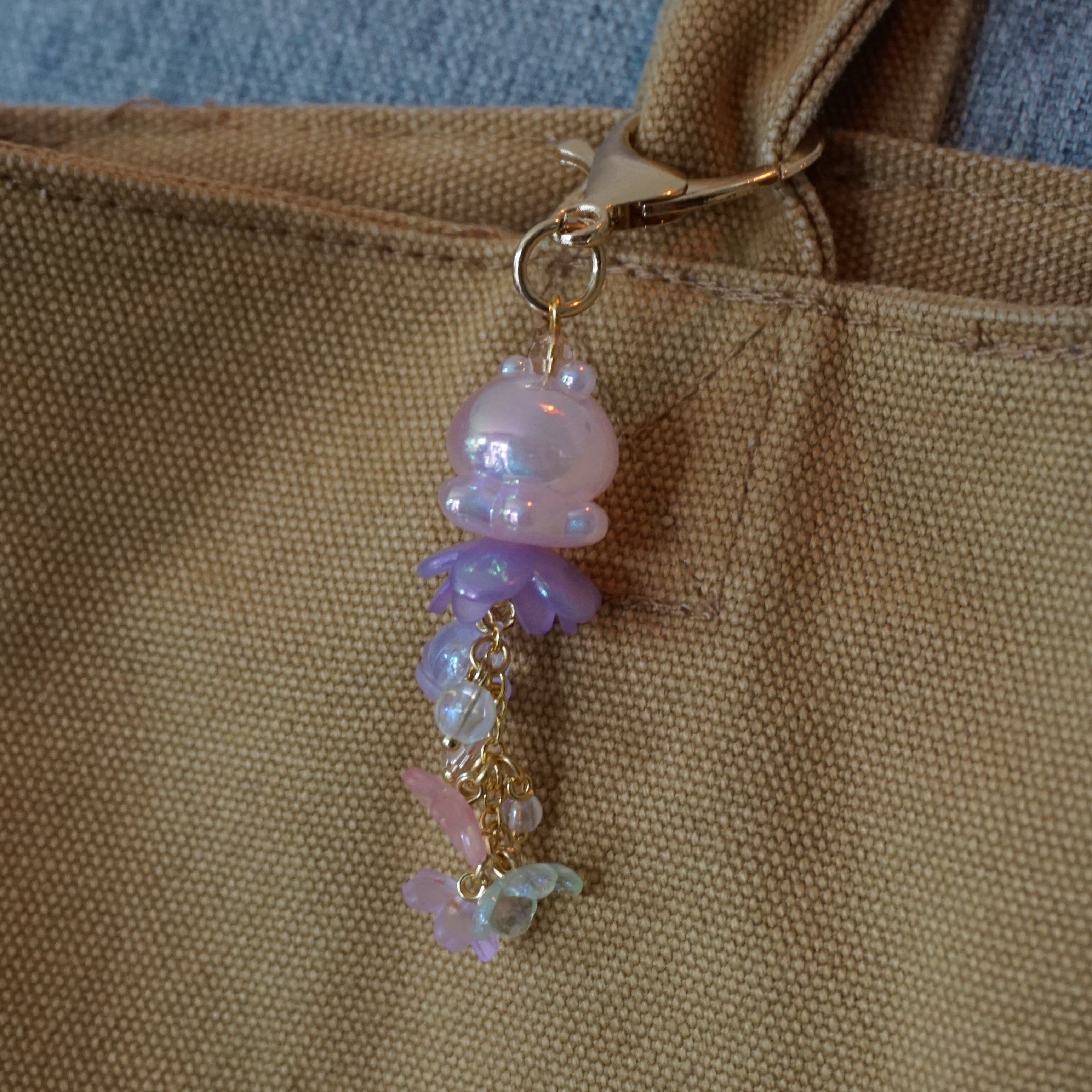 A Light in the Abyss (Glow in the Dark Bag Charm) (As Is)