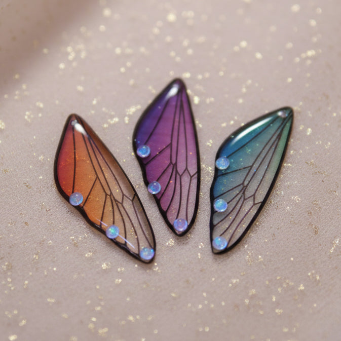 Forest Gathered Wing Charms